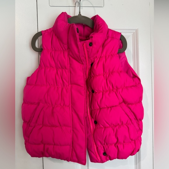 GAP Other - GAP Kids Bright Pink Puff Vest size XS (4-5)